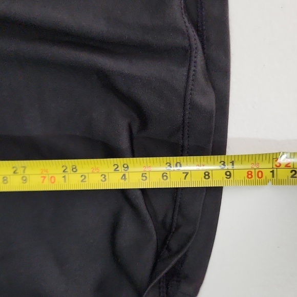 Cool Run Dress Womens Size S Black Racerback Athletic Built-in Bra - Picture 6 of 9